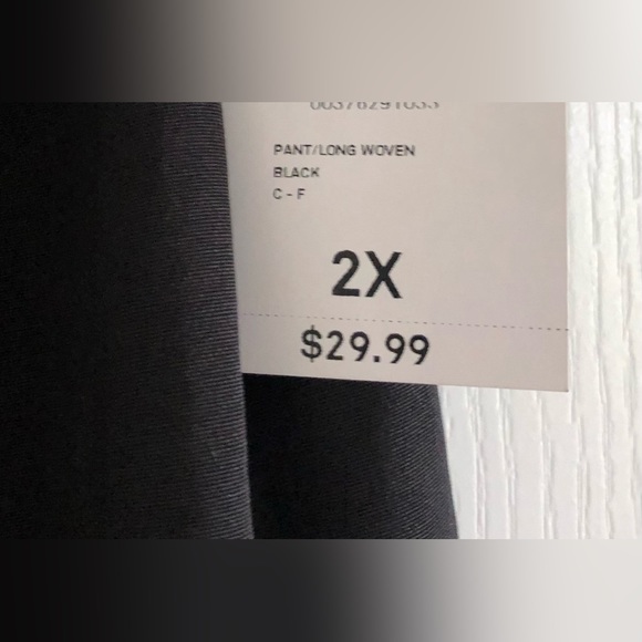 Forever 21 Plus Black Wide Leg Pants Size 2X - Picture 4 of 9